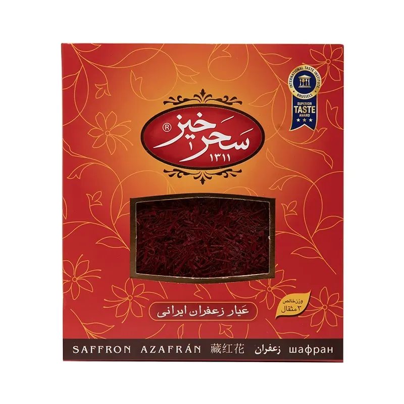 زعفران سرگل 3 مثقال کادویی
